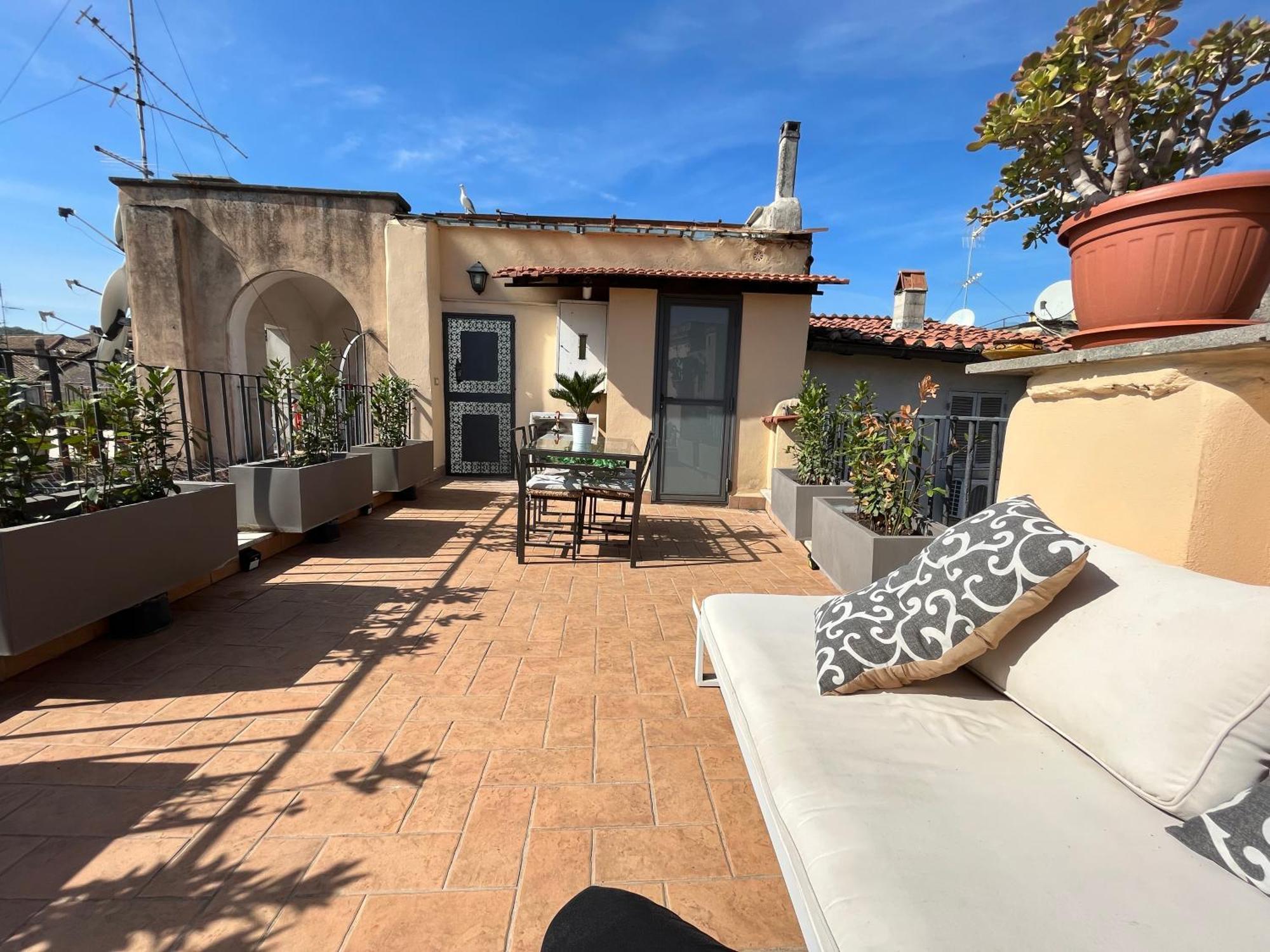 רומא Navona,Campo De Fiori Roof Top House מראה חיצוני תמונה