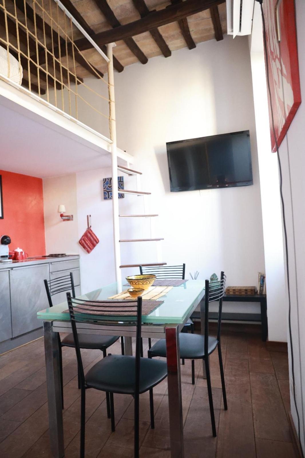 רומא Navona,Campo De Fiori Roof Top House מראה חיצוני תמונה