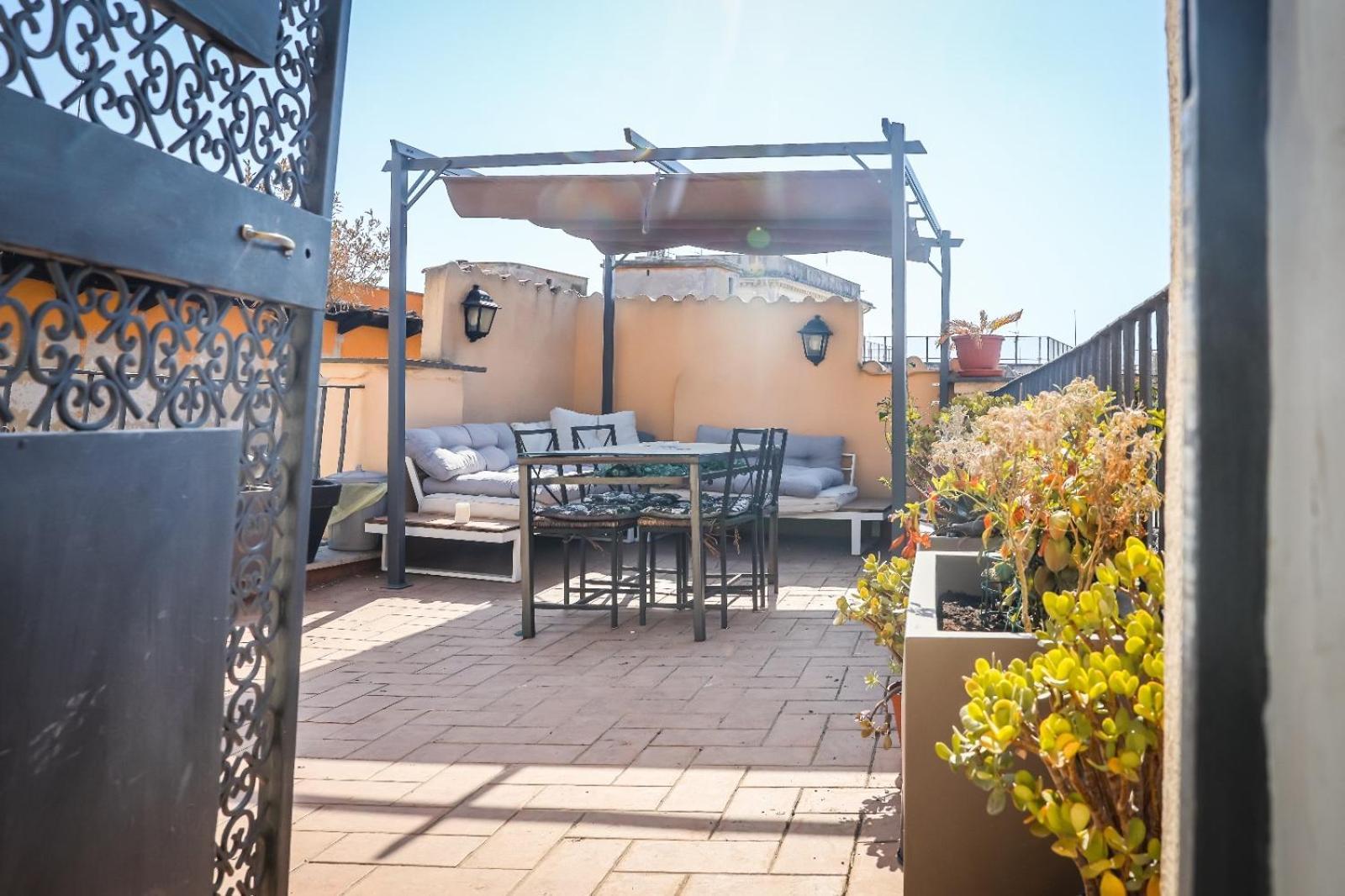 רומא Navona,Campo De Fiori Roof Top House מראה חיצוני תמונה