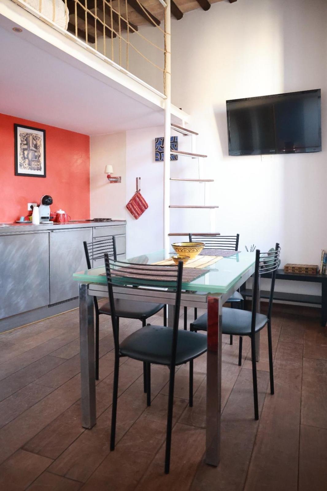 רומא Navona,Campo De Fiori Roof Top House מראה חיצוני תמונה