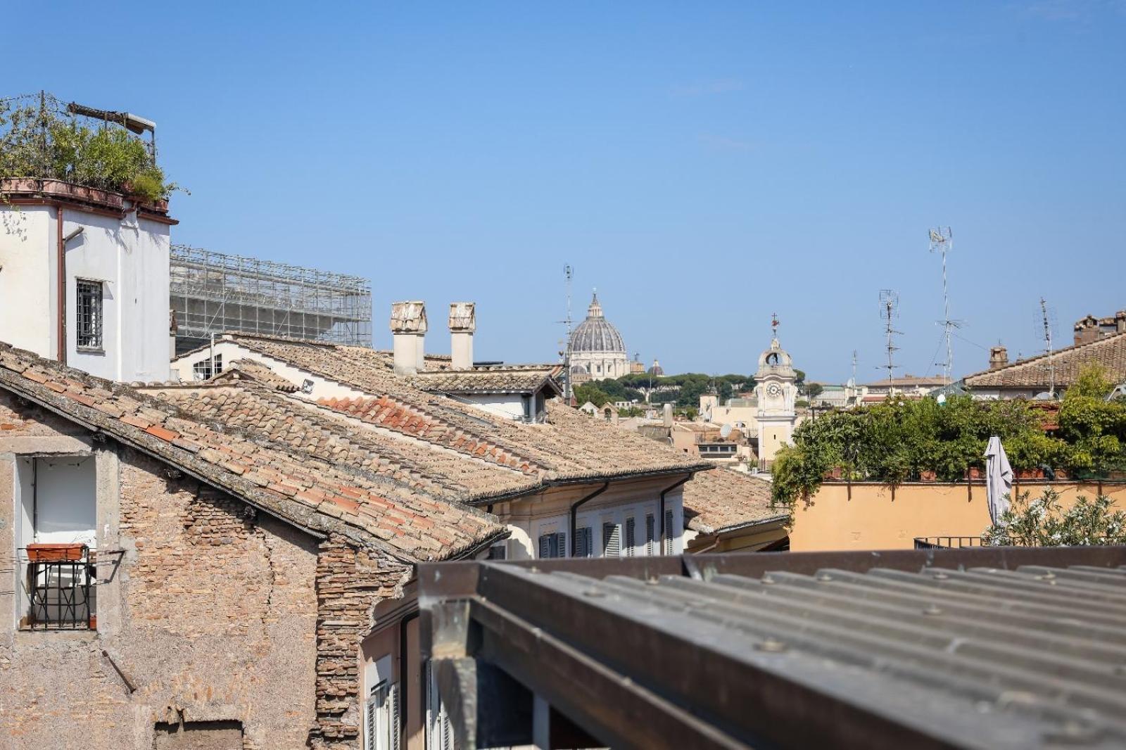 רומא Navona,Campo De Fiori Roof Top House מראה חיצוני תמונה